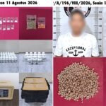 Barang bukti tersebut diduga diperoleh dari EN yang kini DPO. Polisi terus melakukan pengembangan untuk mengungkap jaringan narkotika