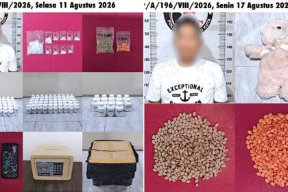 Barang bukti tersebut diduga diperoleh dari EN yang kini DPO. Polisi terus melakukan pengembangan untuk mengungkap jaringan narkotika