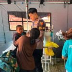 Follow Up Pasien, Tim Kesehatan Korbrimob Pastikan Kondisi Warga Terdampak Gempa Terpantau